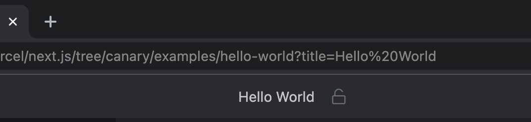 A custom title when importing a GitHub project