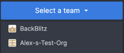Select a team